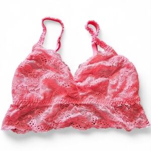PIBK BY VICTORIA'S SECRET Hot Pink Lace Bralette - Small